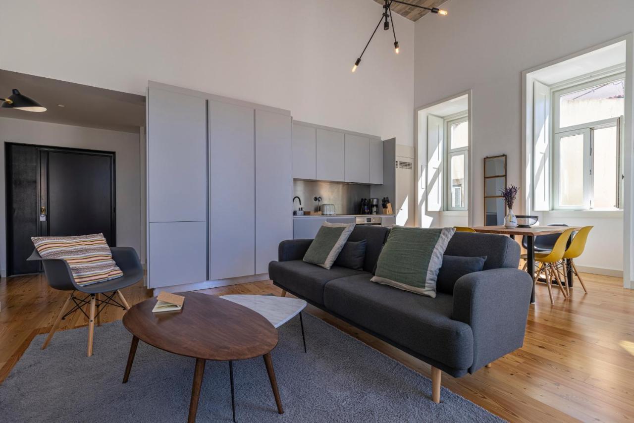 Glamorous 3Bdr Apartment In City Center By Lovelystay Lisboa Exterior foto